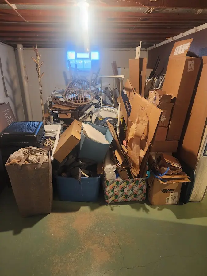 Roll-off dumpster container at job site for 20 Yard Dumpster Rental in Pharr